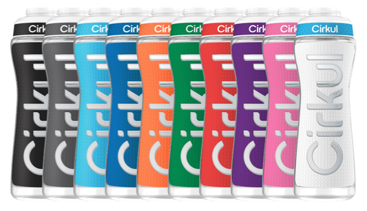22oz. Grip Squeeze Plastic Bottle & Sport Lid X89D