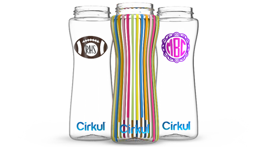 Custom 22oz. Plastic Bottle & Comfort Grip Lid YL7Z