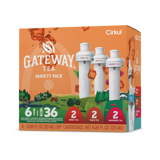 Gateway Tea® 6-Pack Variety Pack EQXI