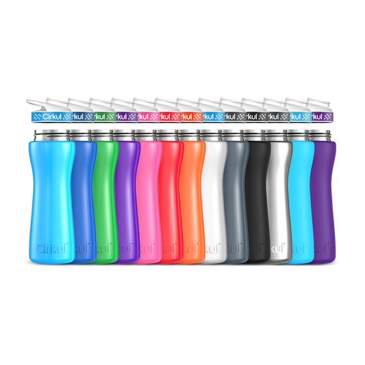 22oz. Stainless Steel Bottle & Comfort Grip Lid 9JG6