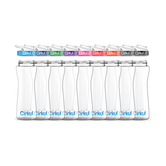 22oz. Plastic Bottle & Comfort Grip Lid O4PD