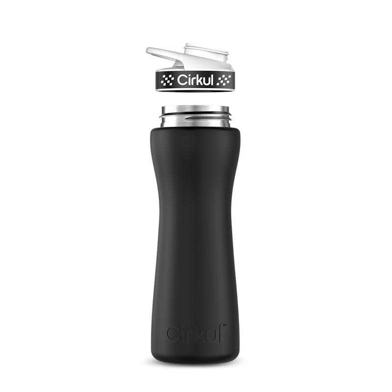 22oz. Stainless Steel Bottle & Comfort Grip Lid 9JG6