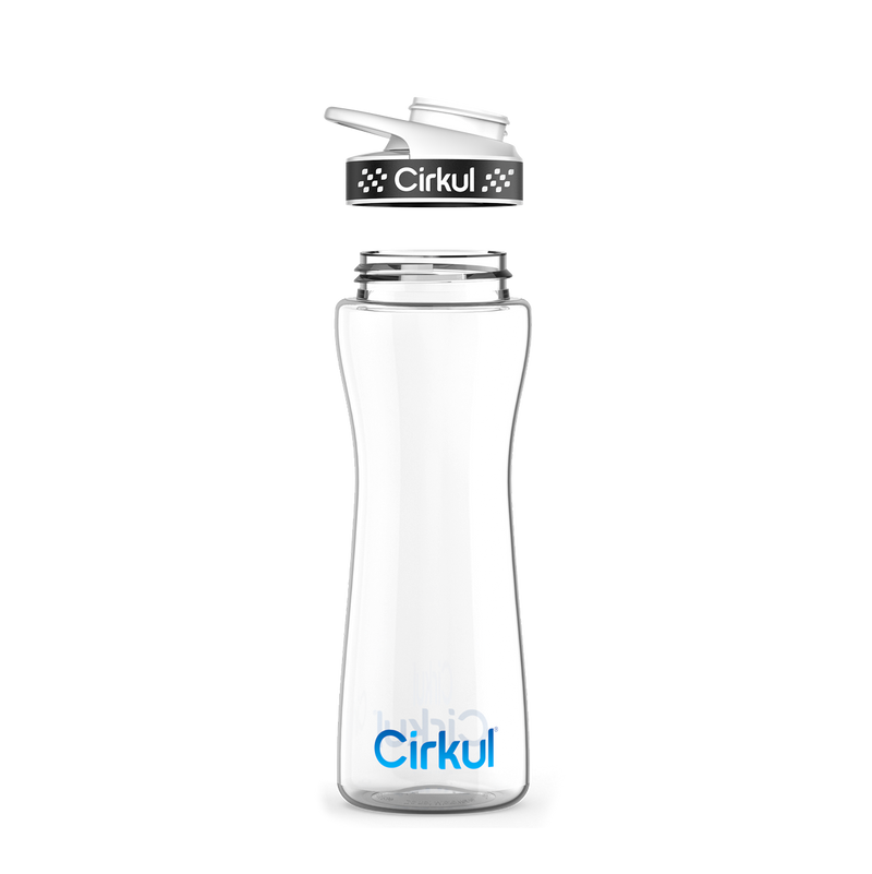 22oz. Plastic Bottle & Comfort Grip Lid O4PD