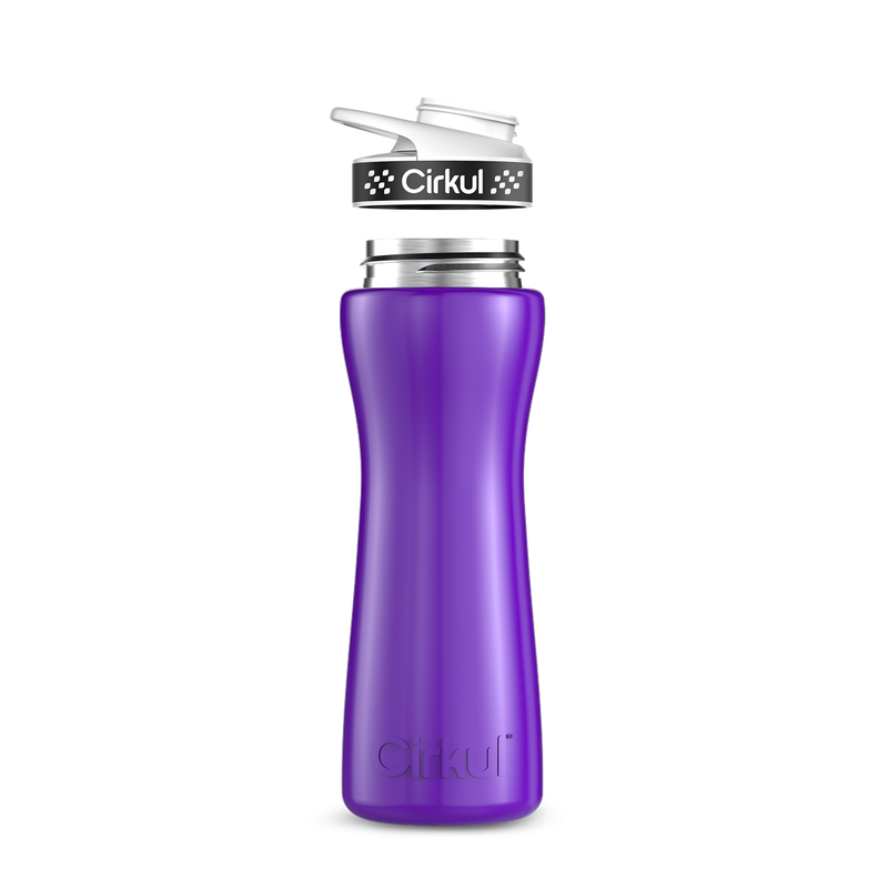 22oz. Stainless Steel Bottle & Comfort Grip Lid 9JG6