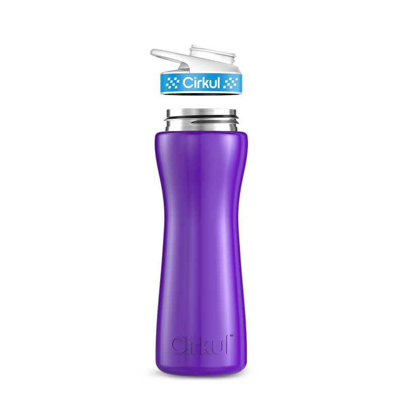 22oz. Stainless Steel Bottle & Comfort Grip Lid 9JG6
