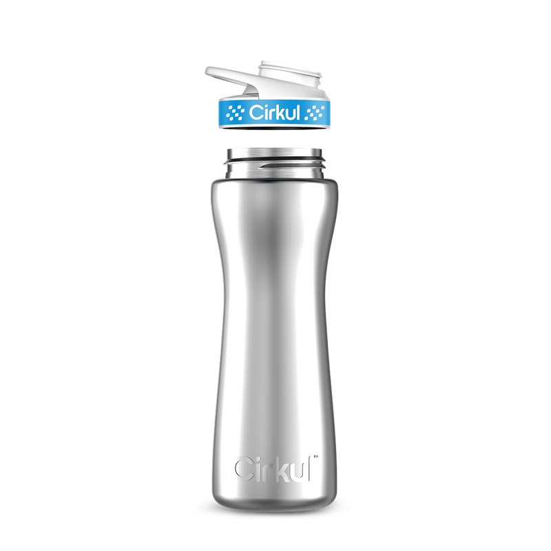 22oz. Stainless Steel Bottle & Comfort Grip Lid 9JG6