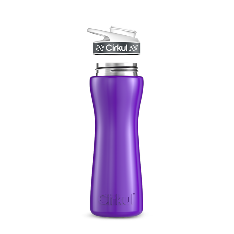 22oz. Stainless Steel Bottle & Comfort Grip Lid 9JG6