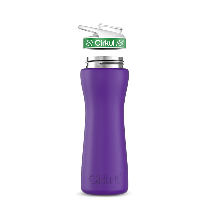22oz. Stainless Steel Bottle & Comfort Grip Lid 9JG6