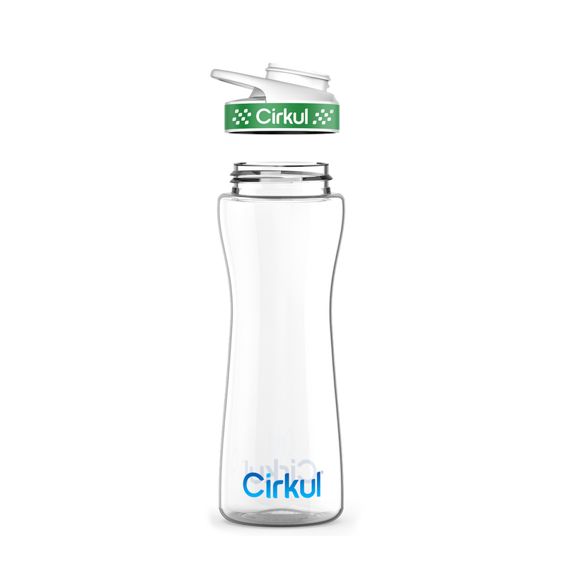 22oz. Plastic Bottle & Comfort Grip Lid O4PD