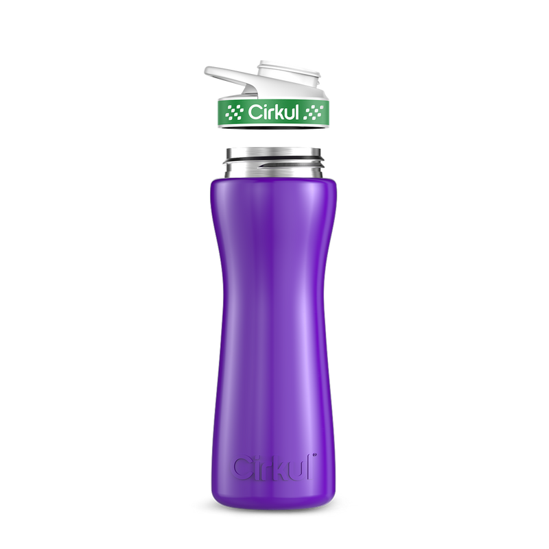 22oz. Stainless Steel Bottle & Comfort Grip Lid 9JG6