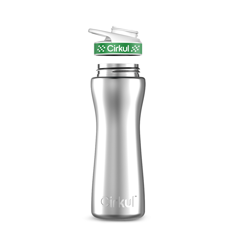 22oz. Stainless Steel Bottle & Comfort Grip Lid 9JG6