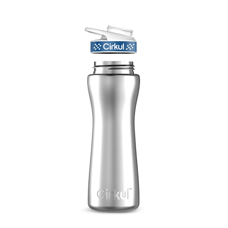 22oz. Stainless Steel Bottle & Comfort Grip Lid 9JG6