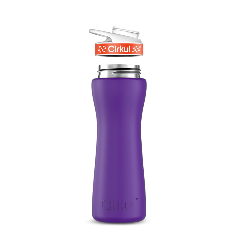 22oz. Stainless Steel Bottle & Comfort Grip Lid 9JG6
