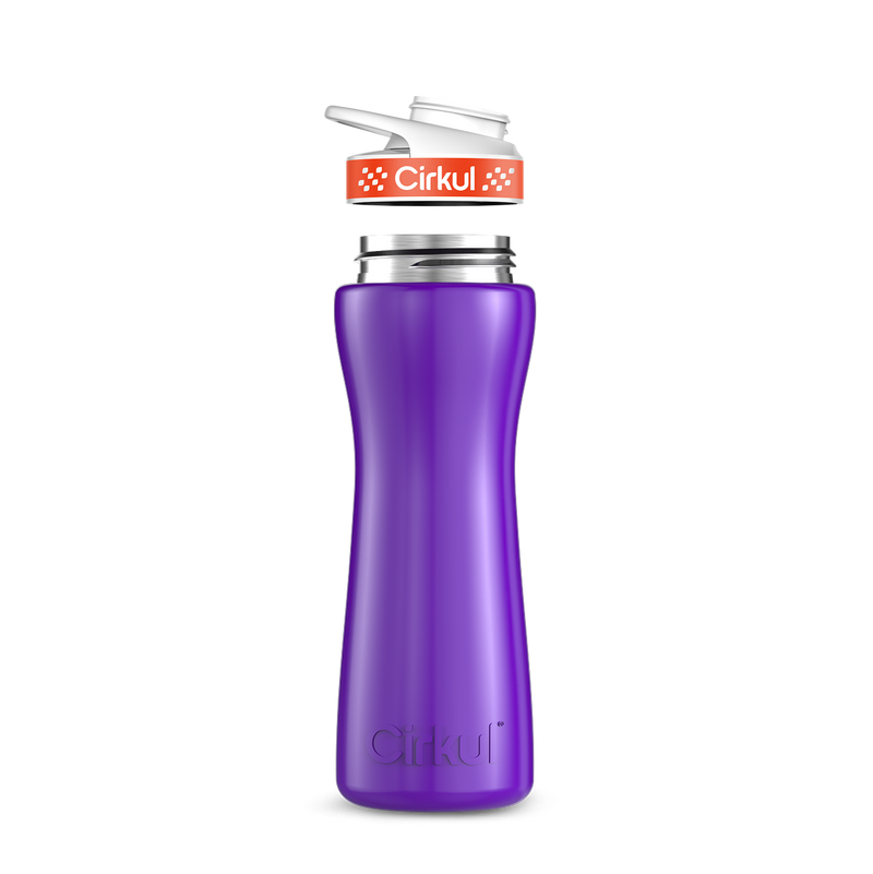 22oz. Stainless Steel Bottle & Comfort Grip Lid 9JG6