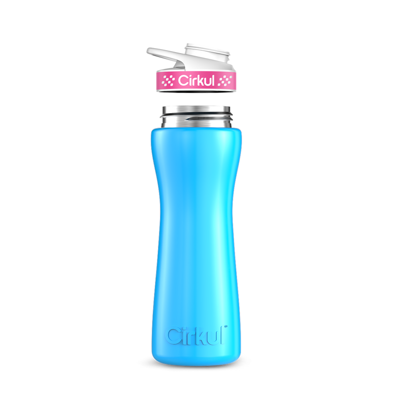 22oz. Stainless Steel Bottle & Comfort Grip Lid 9JG6