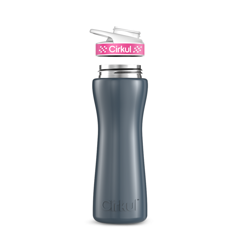 22oz. Stainless Steel Bottle & Comfort Grip Lid 9JG6