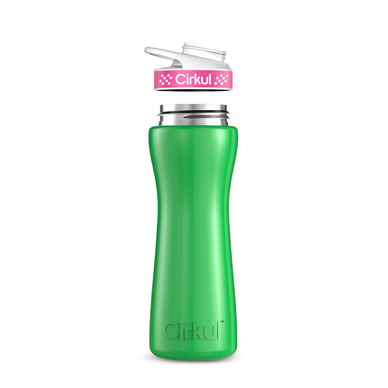 22oz. Stainless Steel Bottle & Comfort Grip Lid 9JG6