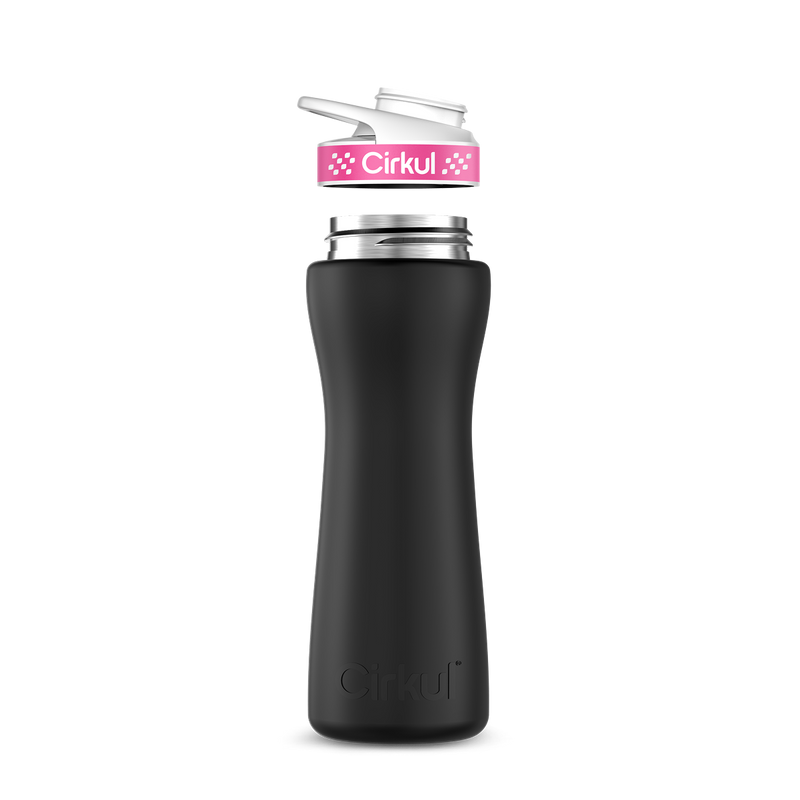 22oz. Stainless Steel Bottle & Comfort Grip Lid 9JG6