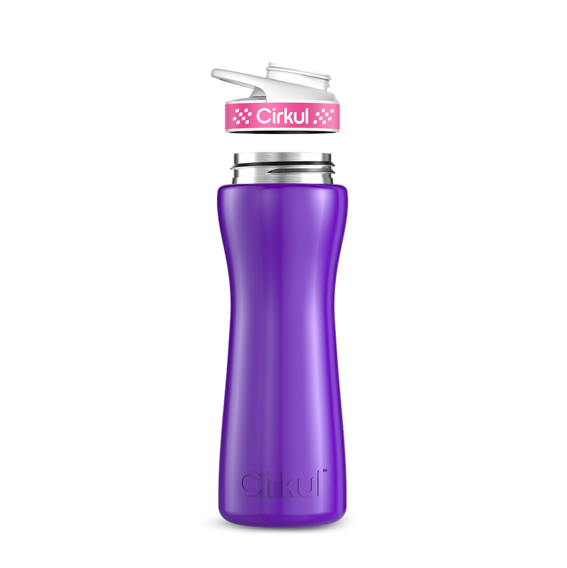 22oz. Stainless Steel Bottle & Comfort Grip Lid 9JG6