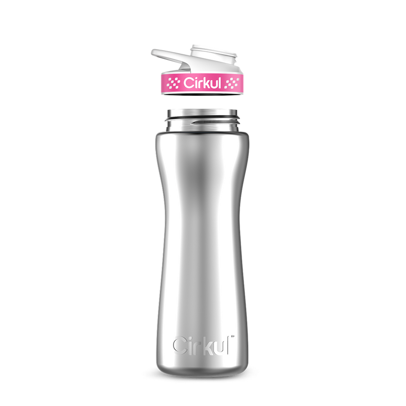22oz. Stainless Steel Bottle & Comfort Grip Lid 9JG6