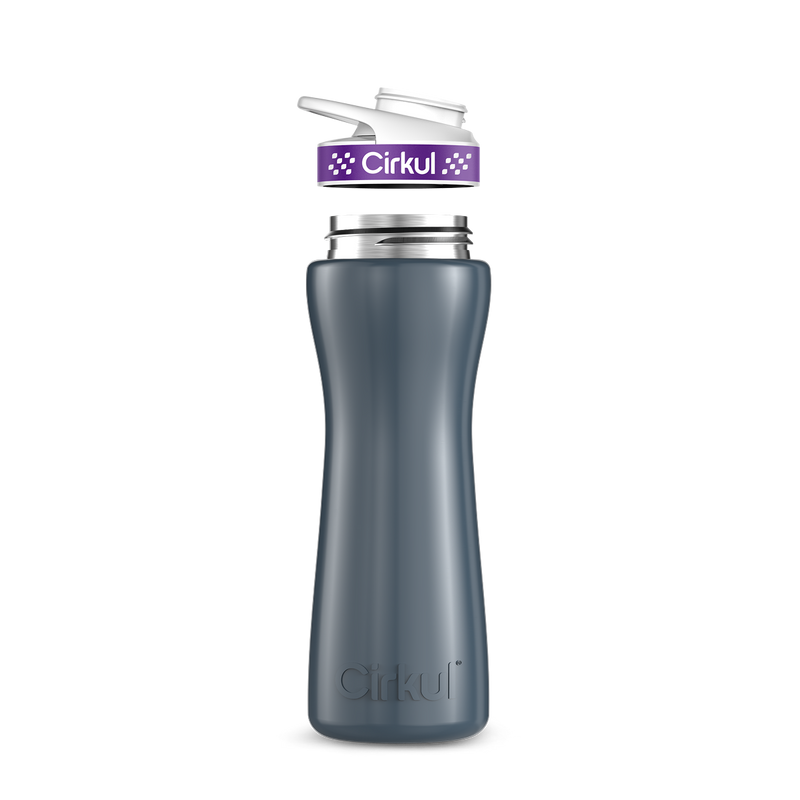 22oz. Stainless Steel Bottle & Comfort Grip Lid 9JG6