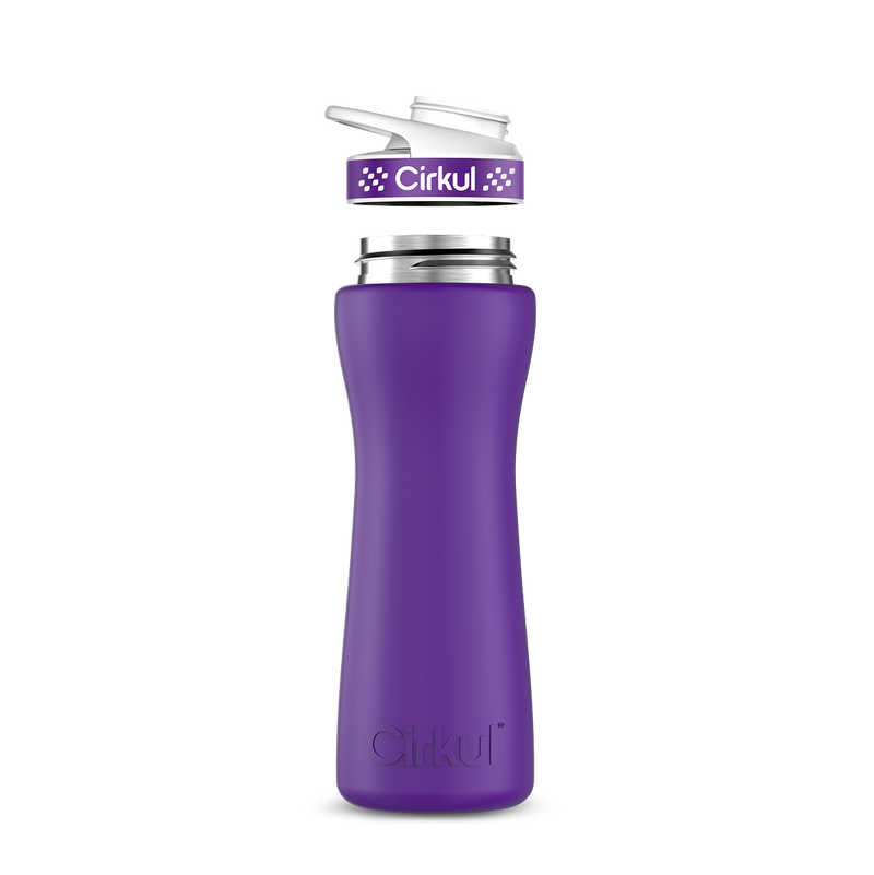 22oz. Stainless Steel Bottle & Comfort Grip Lid 9JG6