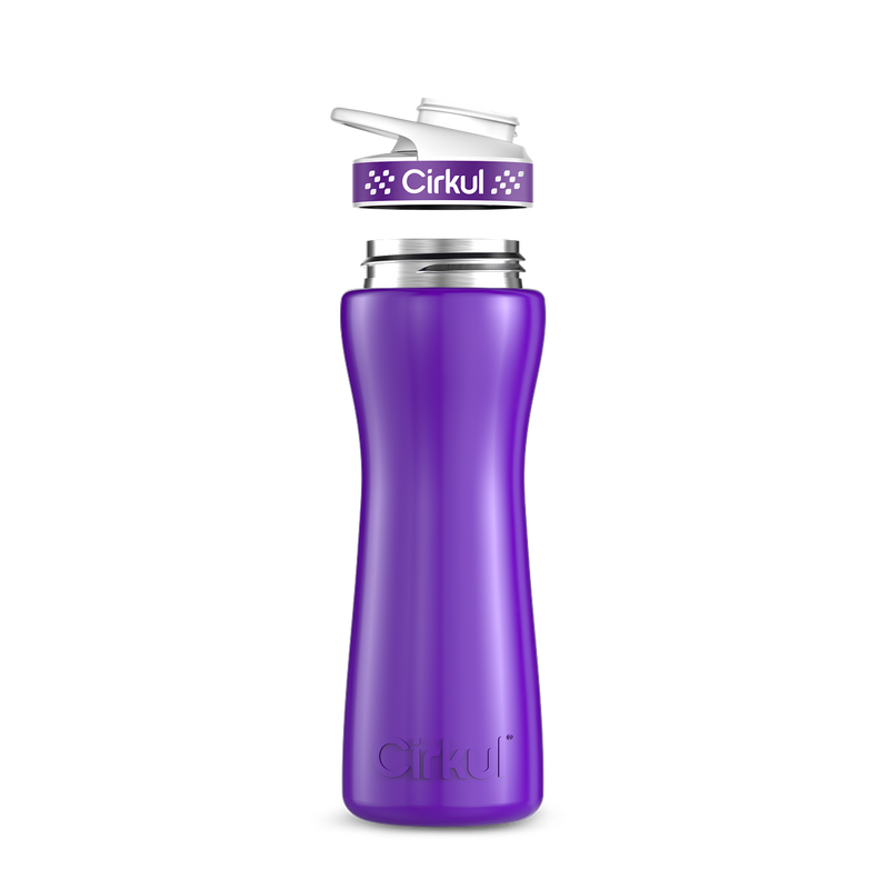 22oz. Stainless Steel Bottle & Comfort Grip Lid 9JG6