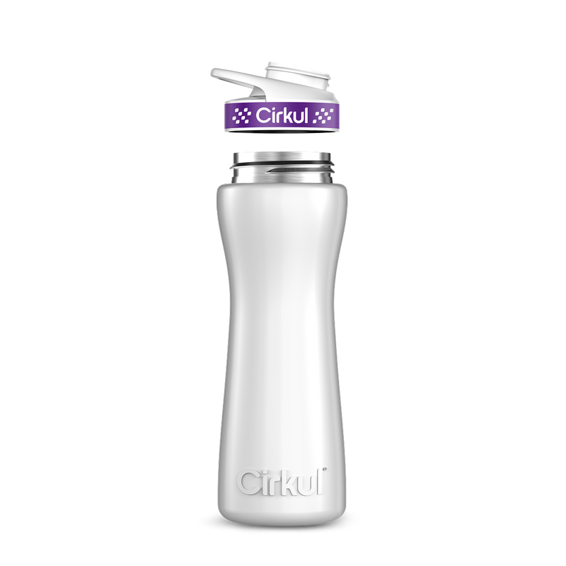 22oz. Stainless Steel Bottle & Comfort Grip Lid 9JG6