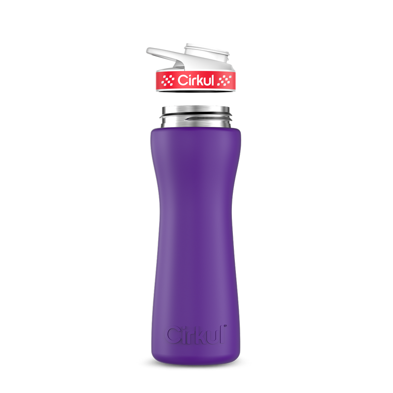 22oz. Stainless Steel Bottle & Comfort Grip Lid 9JG6