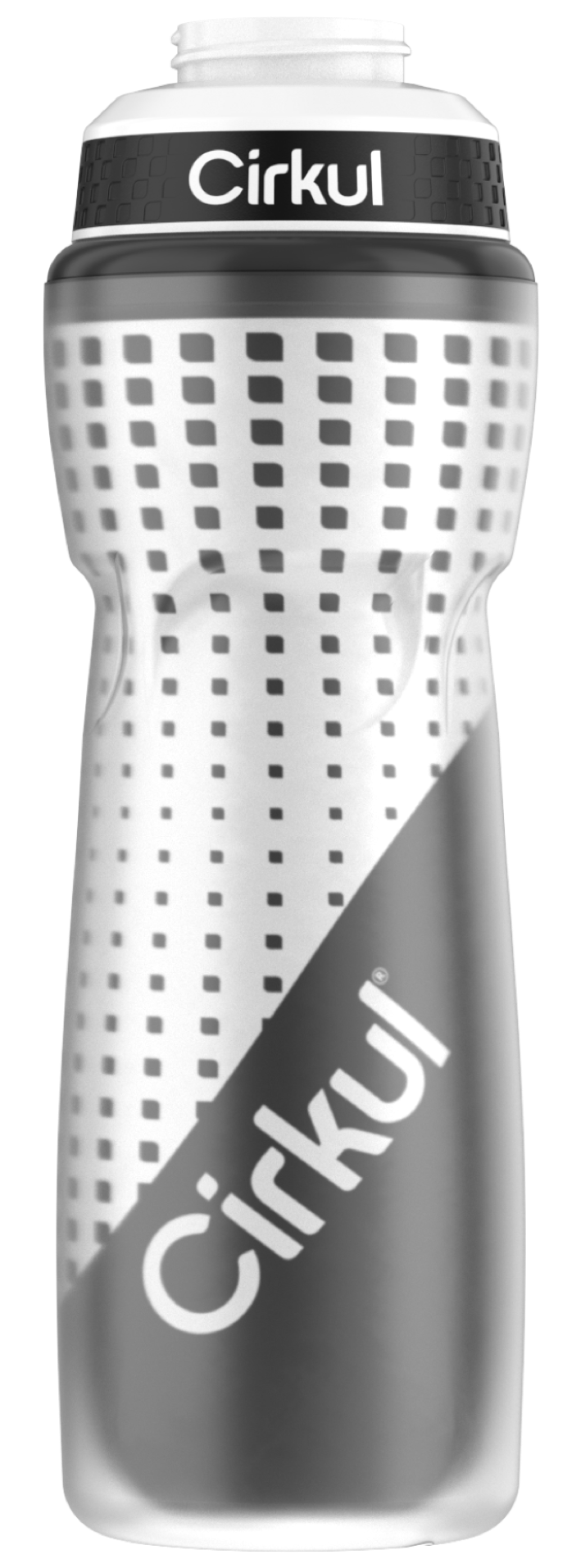 22oz. Insulated Squeeze Plastic Bottle & Sport Lid S0MK