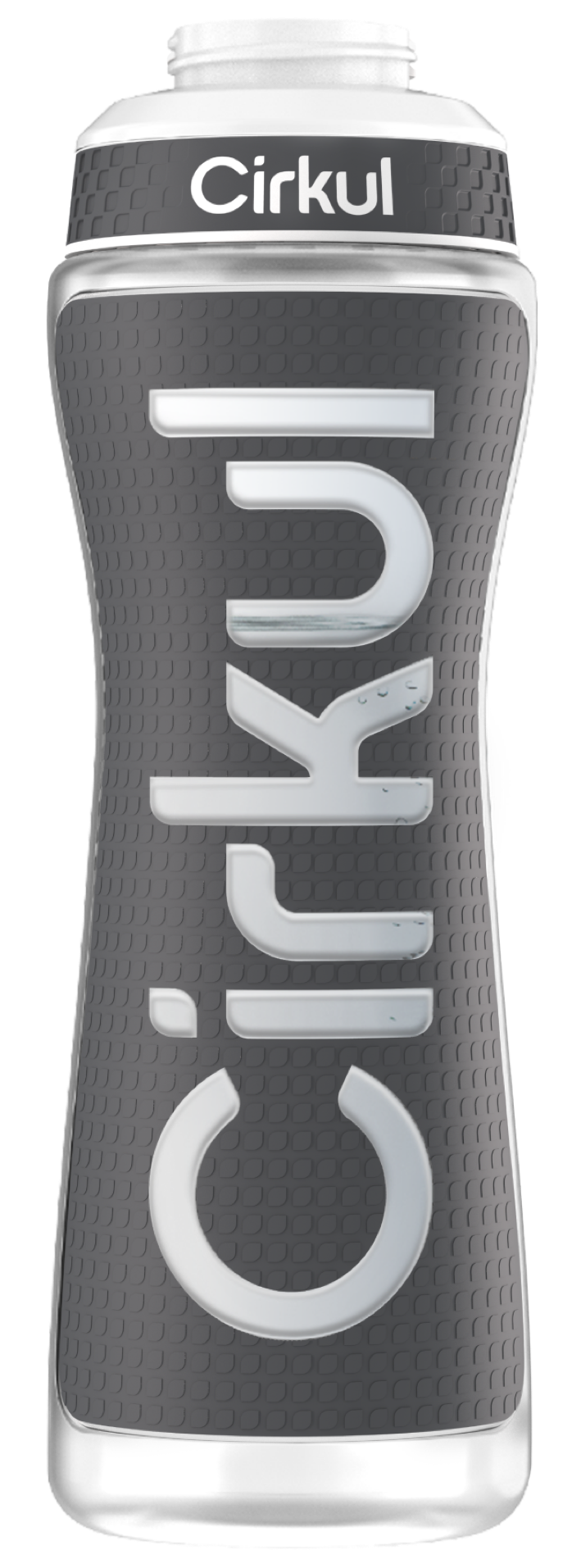 22oz. Grip Squeeze Plastic Bottle & Sport Lid X89D