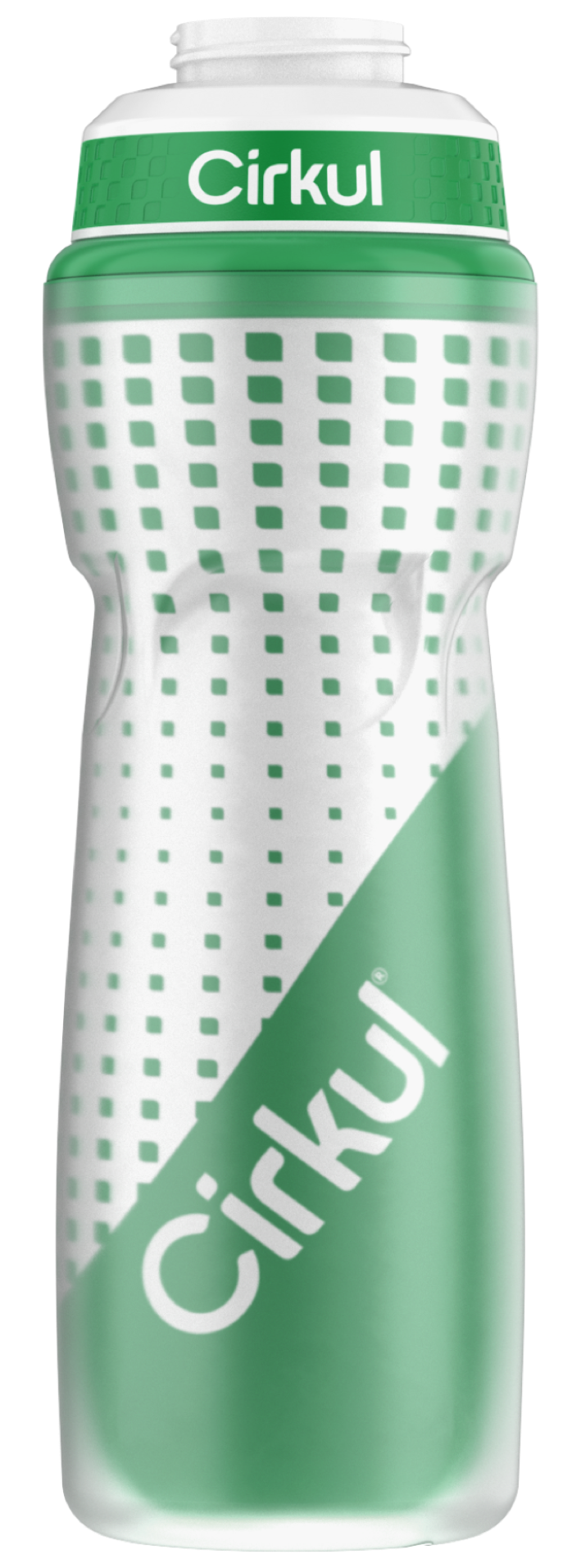 22oz. Insulated Squeeze Plastic Bottle & Sport Lid S0MK