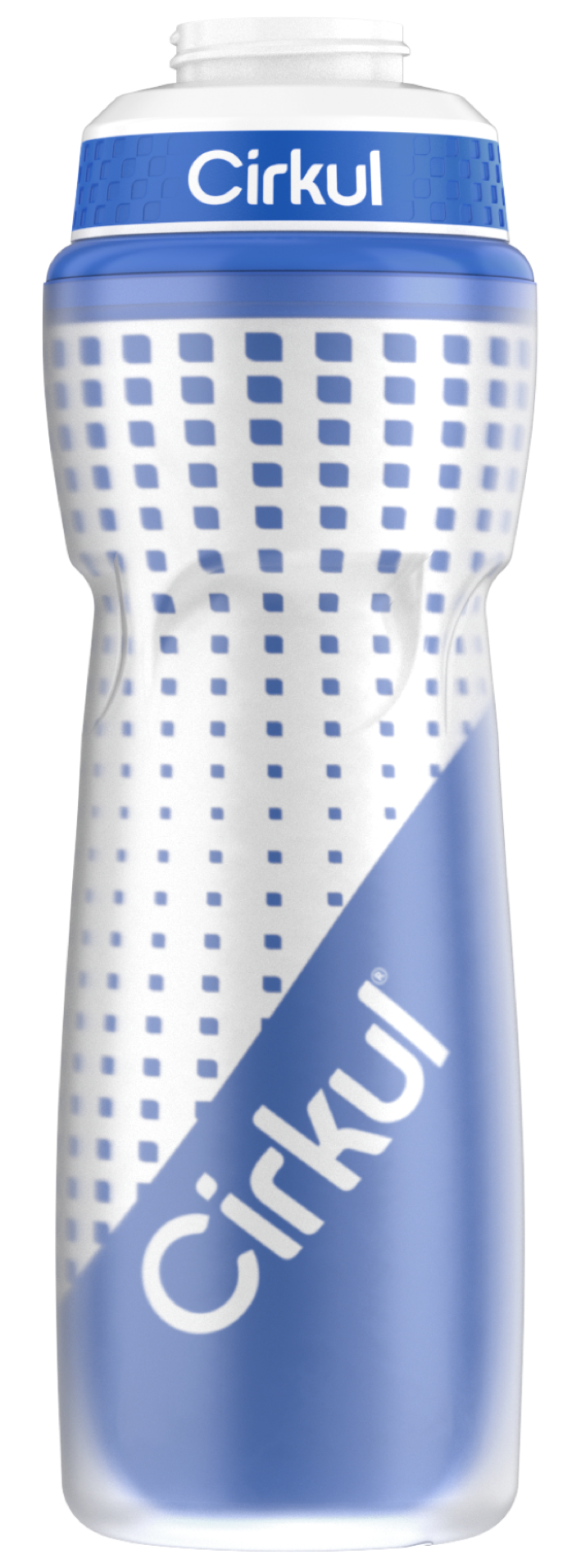 22oz. Insulated Squeeze Plastic Bottle & Sport Lid S0MK