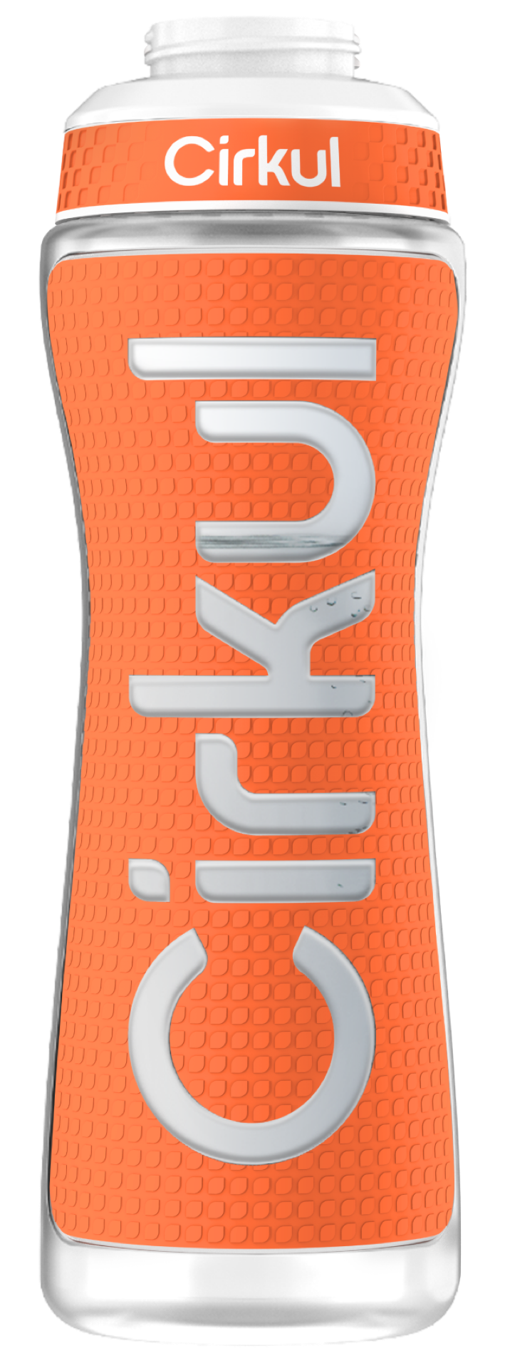 22oz. Grip Squeeze Plastic Bottle & Sport Lid X89D