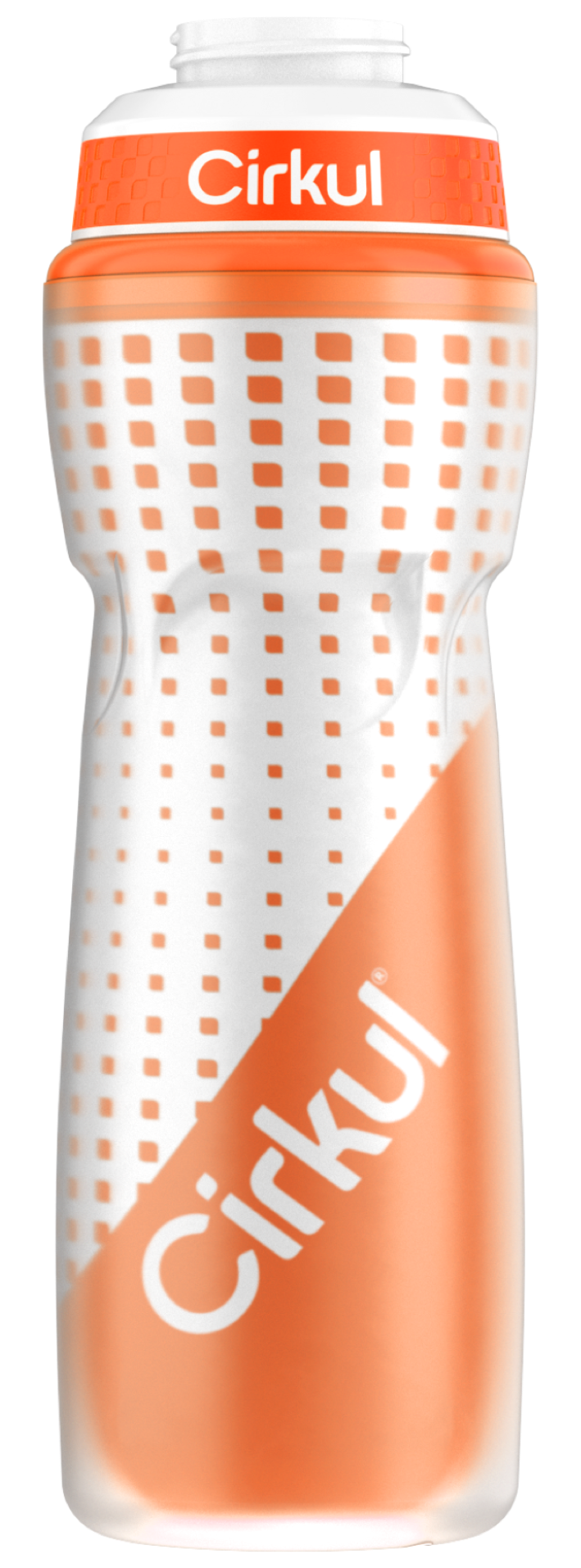 22oz. Insulated Squeeze Plastic Bottle & Sport Lid S0MK