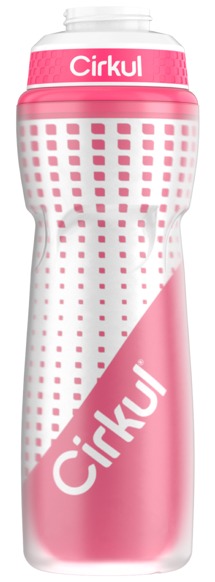 22oz. Insulated Squeeze Plastic Bottle & Sport Lid S0MK