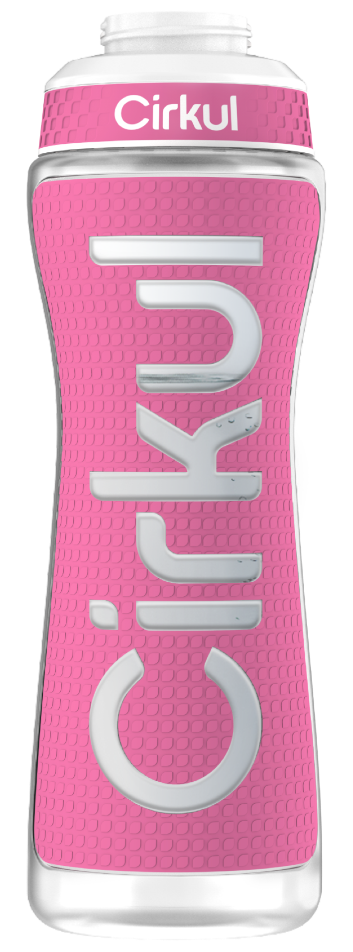 22oz. Grip Squeeze Plastic Bottle & Sport Lid X89D