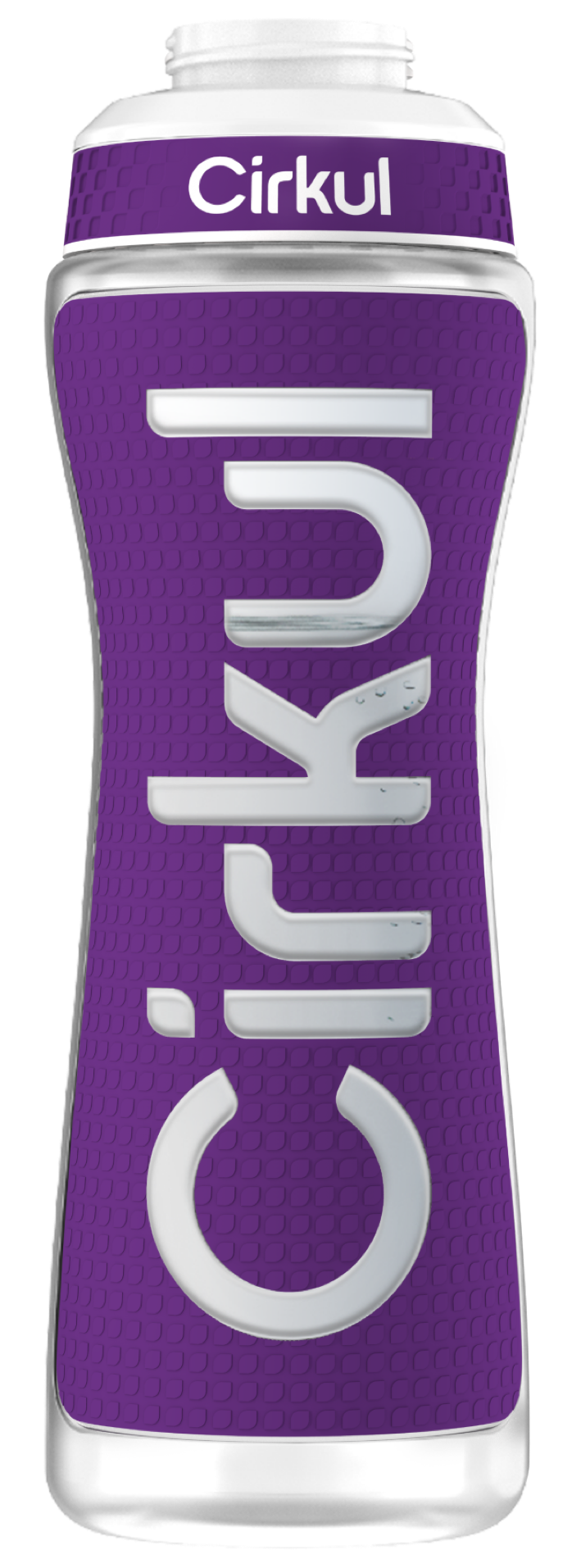 22oz. Grip Squeeze Plastic Bottle & Sport Lid X89D