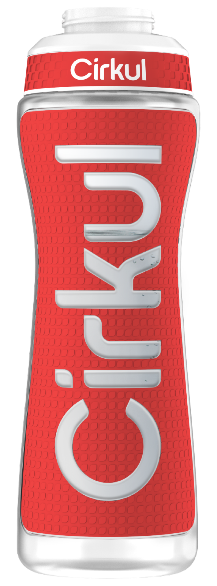 22oz. Grip Squeeze Plastic Bottle & Sport Lid X89D