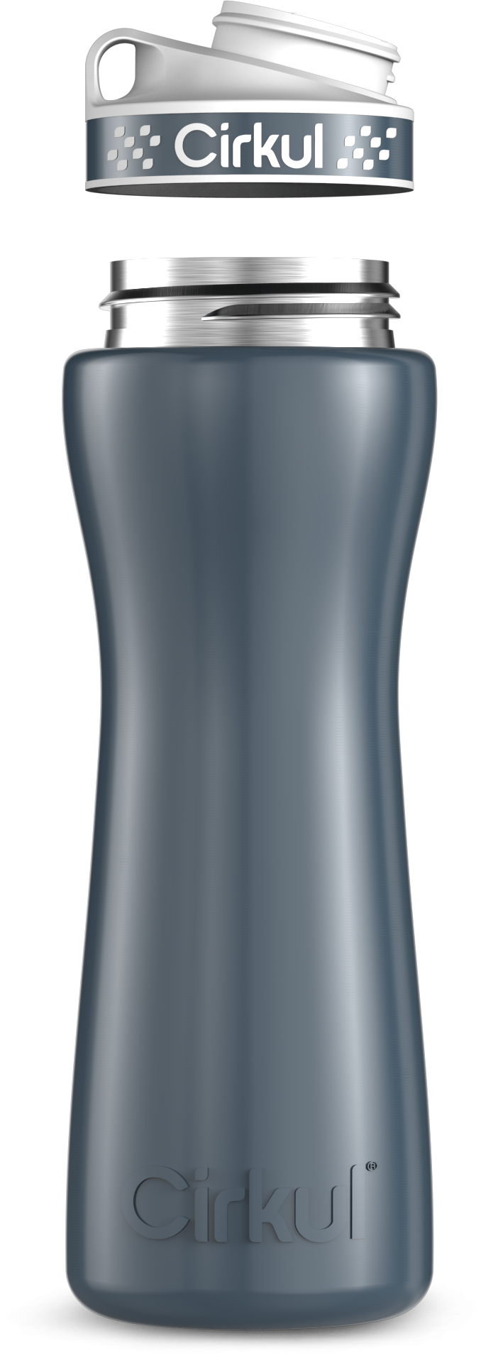 Custom 22oz. Stainless Steel Bottle & Comfort Grip Lid FGCQ
