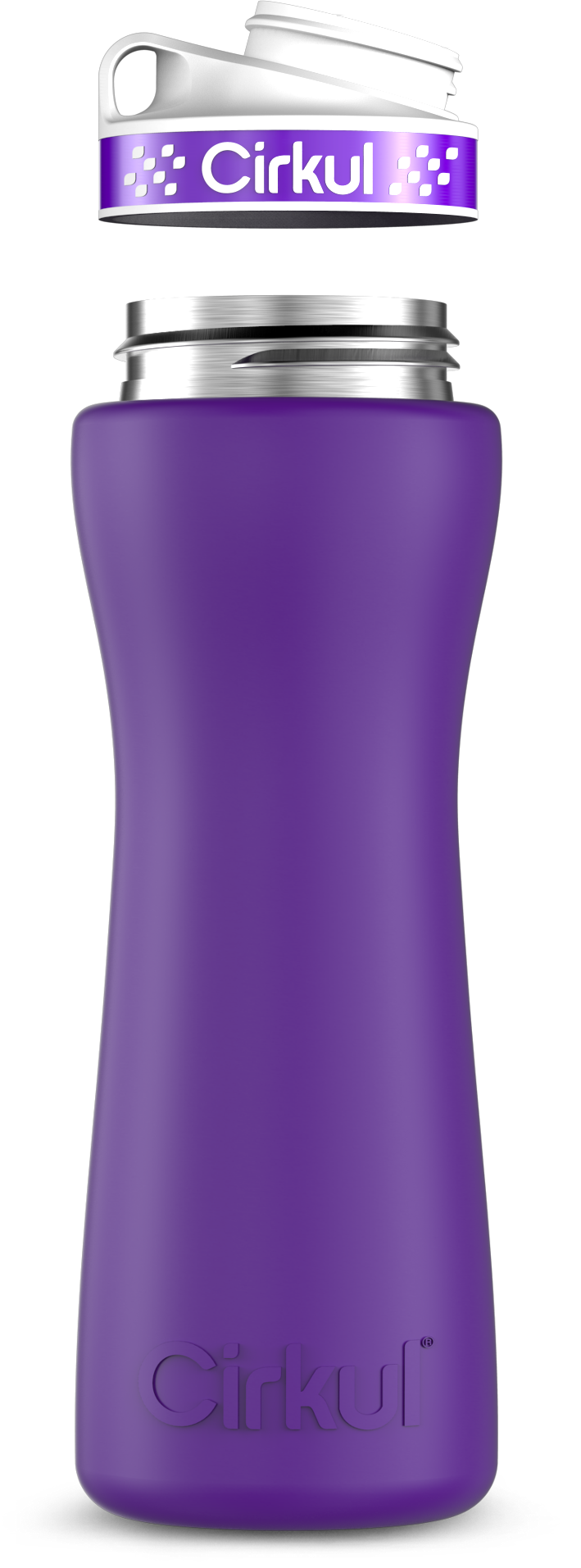 Custom 22oz. Stainless Steel Bottle & Comfort Grip Lid FGCQ