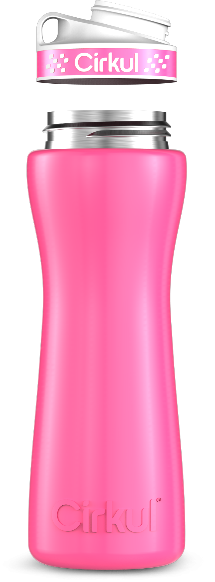 Custom 22oz. Stainless Steel Bottle & Comfort Grip Lid FGCQ