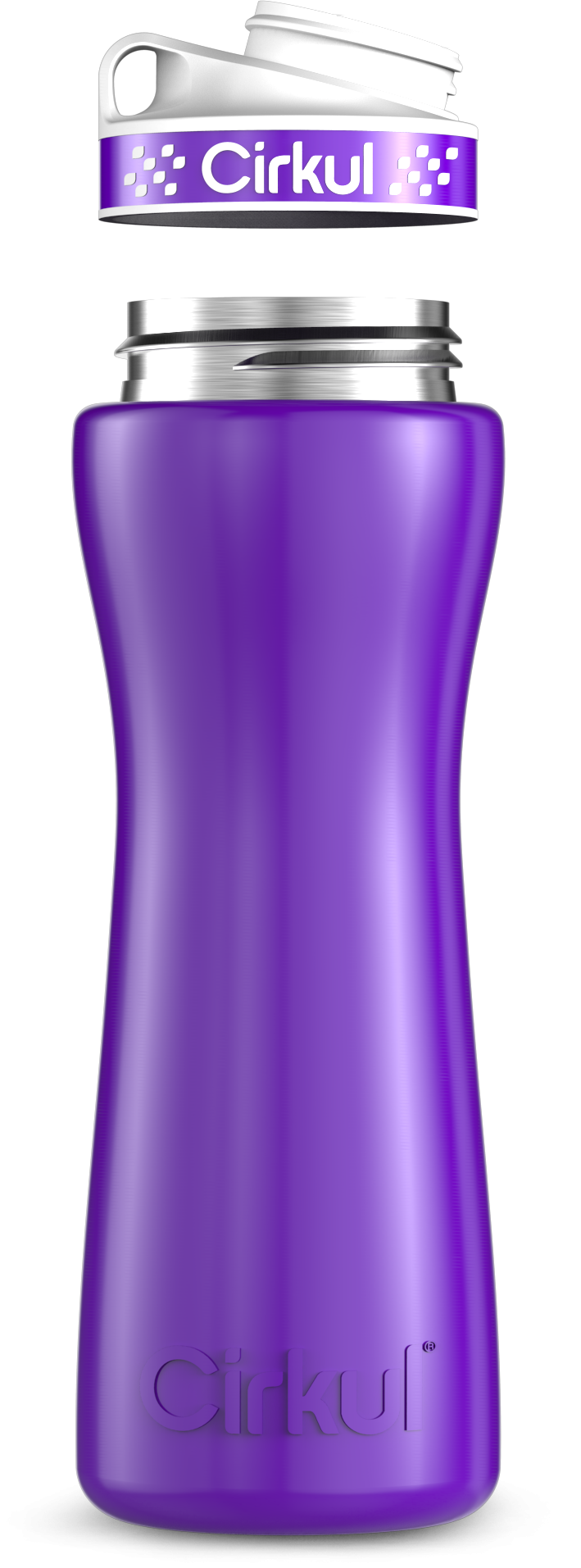 Custom 22oz. Stainless Steel Bottle & Comfort Grip Lid FGCQ