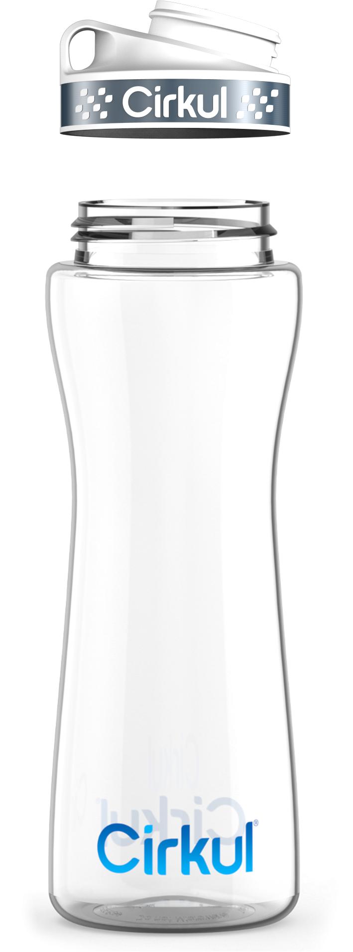 Custom 22oz. Plastic Bottle & Comfort Grip Lid YL7Z