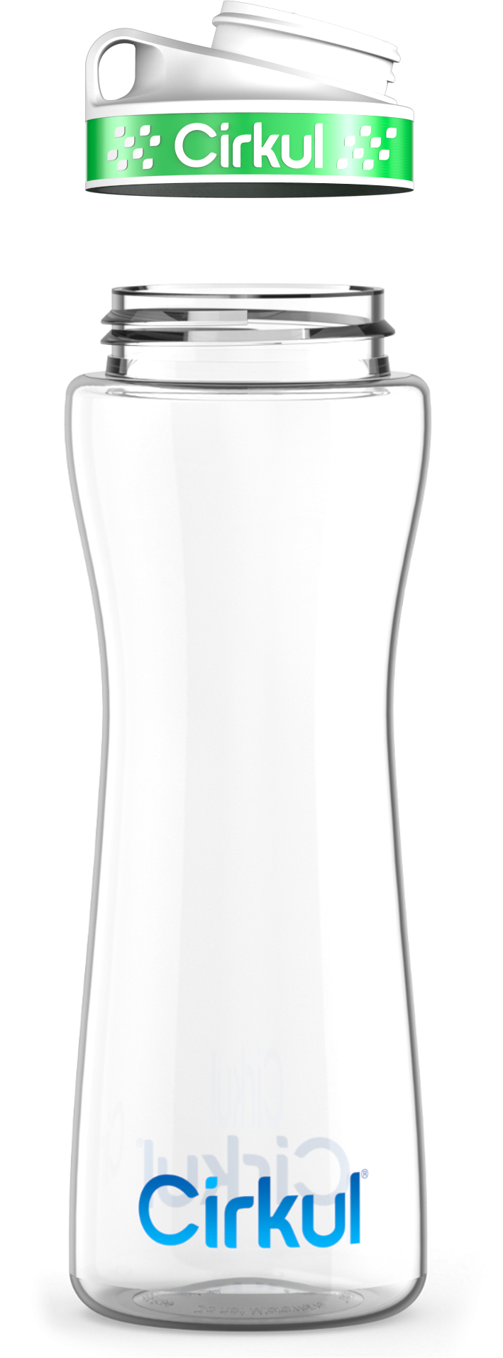 Custom 22oz. Plastic Bottle & Comfort Grip Lid YL7Z