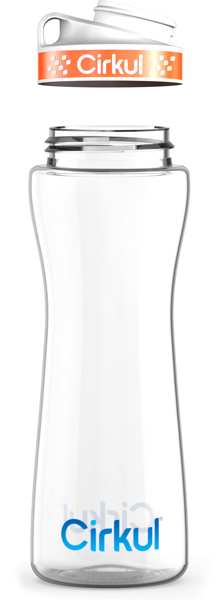 Custom 22oz. Plastic Bottle & Comfort Grip Lid YL7Z