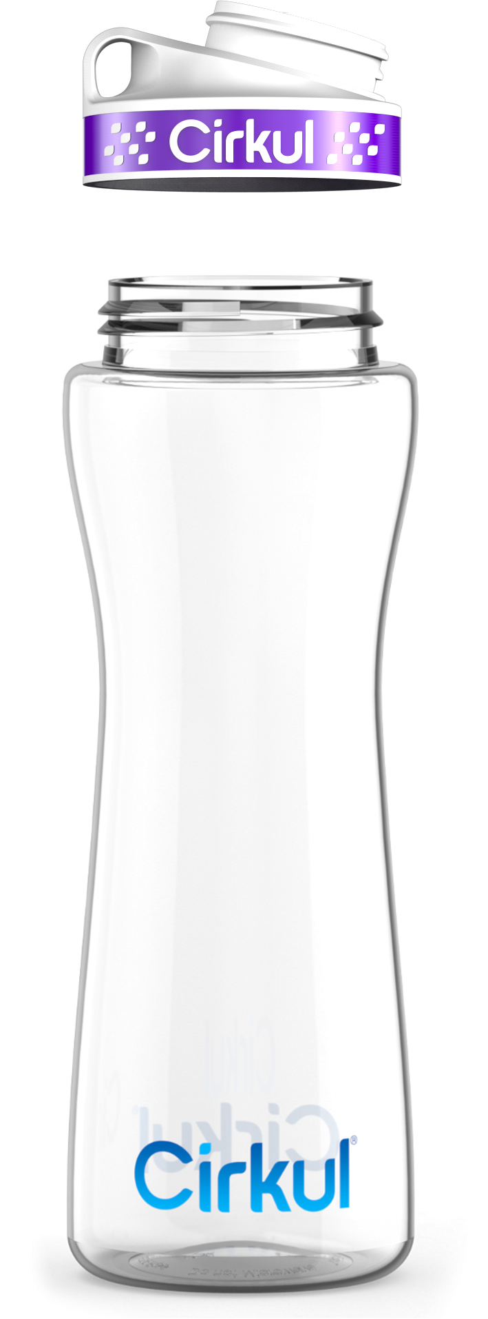 Custom 22oz. Plastic Bottle & Comfort Grip Lid YL7Z