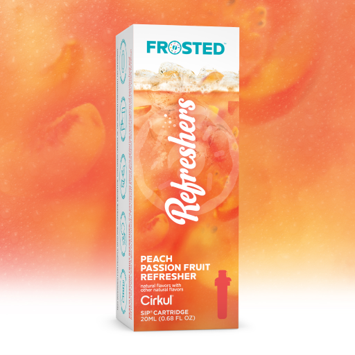Frosted Peach Passion Fruit Refresher 87WI